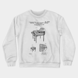 Piano Patent Crewneck Sweatshirt